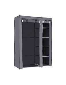 Dulap pliabil, Songmics, Gri, LSF007G, 110 x 45 x 175 cm