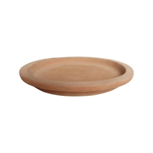 Farfurie decorativa Saucer, Maro , 35x35x4 cm - Img 2