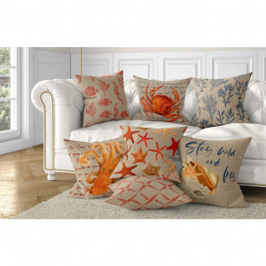 Fata de perna decorativa, Fancy V182, 43x43 - Img 2