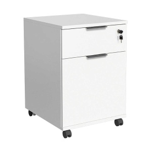 Fiset dulap birou cu roti RKM - 311 Alb 41x61x45 cm - Img 3