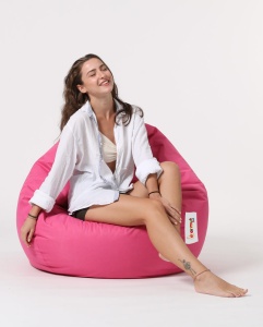 Fotoliu puf de gradina Premium Roz 115x130x39 cm - Img 13