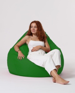 Fotoliu puf de gradina Premium Verde 115x130x39 cm - Img 7