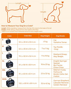 Geanta de transport animale, Feandrea, Albastru-Negru, 70.0x52.0x52.0 cm - Img 4