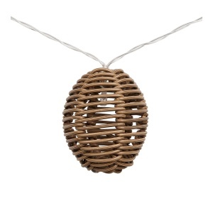 Instalatie lumini tip ghirlanda Carlisle, Natural, 180x6x6 cm