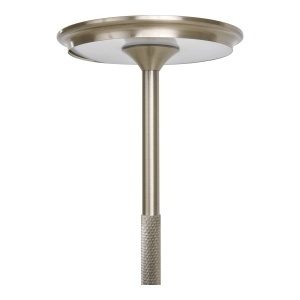 Lampa de masa Lyneham, Argintiu, 13x13x28.5 cm