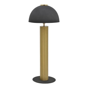 Lampadar Cableler negru metal 46x46x114 cm