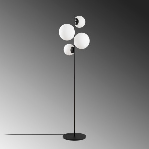 Lampadar Fazli Negru 33x33x162 cm - Img 4