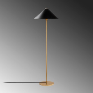 Lampadar Mixed Auriu 46x46x150 cm - Img 4