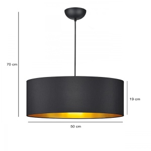Lustra AYD-3533 Negru 52x52x70 cm - Img 3