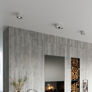 Lustra Basic din beton Gri 14x14x9 cm - Img 6