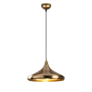 Lustra Berceste Auriu 35x35x116 cm - Img 2