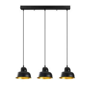 Lustra Berceste Negru 70x40x111 cm - Img 5