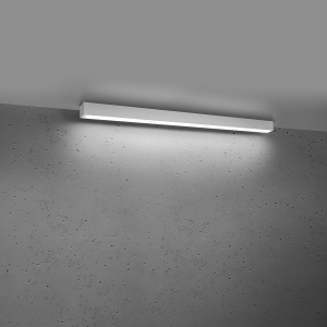 Lustra LED Pinne Alb 4000K 90x6x6 cm - Img 3