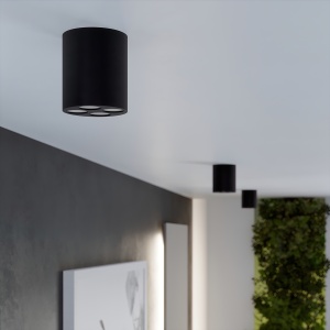 Lustra LED Zoe Negru 4000K 7.2x7.2x8.3 cm - Img 7