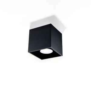 Lustra Quad Negru 10x10x10 cm - Img 2