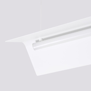 Lustra suspendata LED Elva Alb 4000K 150x27.5x200 cm - Img 7