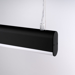Lustra suspendata LED Farge Negru 4000K 120x8x150 cm - Img 6