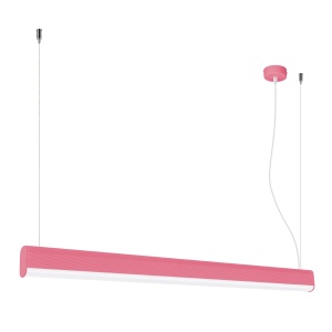 Lustra suspendata LED Farge Roz 3000K 120x8x150 cm