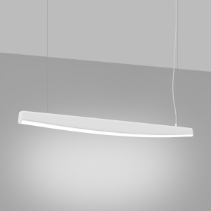 Lustra suspendata LED Jorun 120 Alb 4000K 120x3x210 cm - Img 3