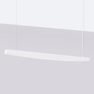 Lustra suspendata LED Jorun 150 Alb 3000K 150x3x210 cm - Img 2
