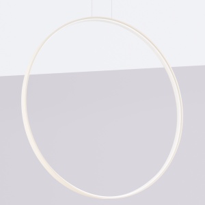 Lustra suspendata LED Rio 110 Bej 4000K 110x16x150 cm - Img 2