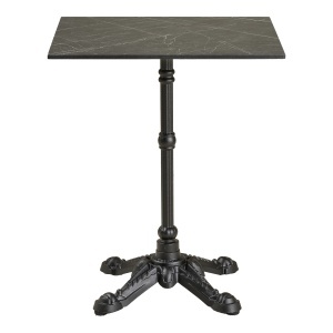 Masa bistro, Gri/Negru, 60x60x73 cm - Img 5