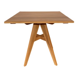 Masa dining Cadrada, Natural, 80x80x76 cm - Img 3
