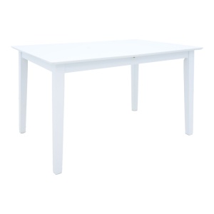 Masa dining extensibila Mabor-Houston Alb 150x80x73.8 cm - Img 5
