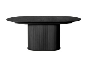 Masa dining NOLA, Negru, 95x75x180-230 cm - Img 2