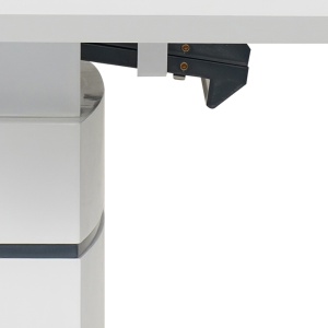 Masa extensibila Darsile gri antracit mdf 140x90x76 cm - Img 9