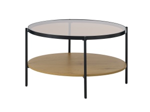 Masuta de cafea HASSEL, Stejar, 84x46x84 cm - Img 2