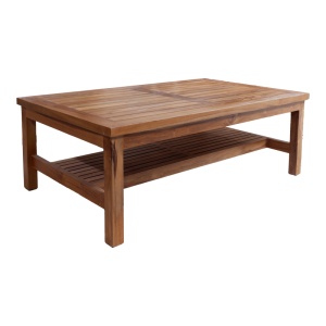 Masuta de cafea Louf, Nuc, 70x120x40 cm - Img 2