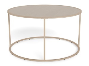 Masuta de cafea Seaford, Gri, 45x80x80 cm - Img 4