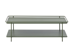 Masuta de cafea YUBA, Verde inchis, 55x34x110 cm