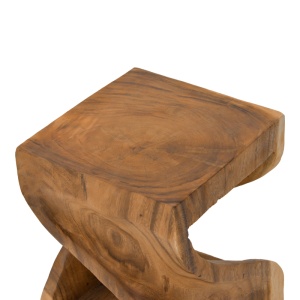 Masuta laterala, Hourian I, Nuc, 35x35x45 cm - Img 3