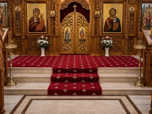 Mocheta biserica, Lotos, Grena, 100x400 cm, Delta 15066