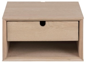 Noptiera Century, Alb, 21x37x32 cm - Img 3