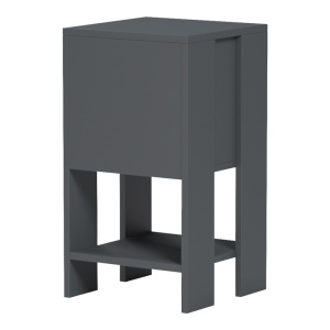 Noptiera, Reppo, Antracit, 30x30x55 cm - Img 5