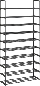 Pantofar modular Negru Songmics 92x30x194 cm
