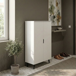 Pantofar, Oufelia, Alb, 32.5x60x134.5 cm