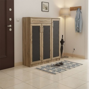 Pantofar, Sante, Stejar deschis, 120x37x123 cm
