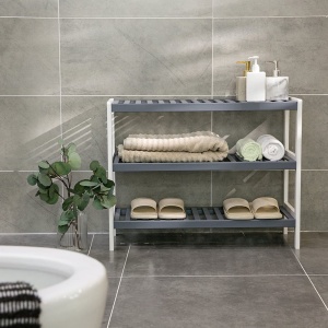 Pantofar Songmics Gri 70x55x26 cm - Img 3