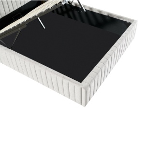 Pat dublu Zilin Pako World Gri 160x200x20 cm - Img 6