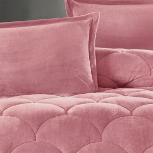 Pilota Pufoasa Fluffy V21 Pink 195x215 cm - Img 2