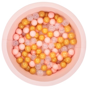 Piscina de bile Bubble Pops v11 Roz 85x85x30 cm - Img 2