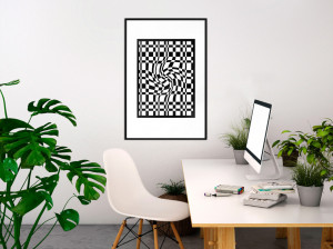 Poster - Op Art, cu Ramă neagră, 20x30 cm - Img 2