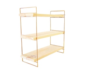 Raft CM-036-SRK Auriu 45x16x40 cm - Img 7