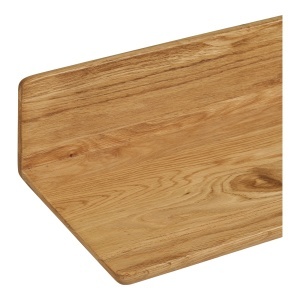 Raft de perete Salina, Nuc, 22x60x12 cm