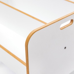 Raft Dovere alb MDF 56x34x44 cm - Img 4
