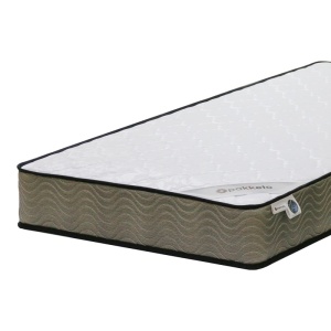 Saltea cu arcuri 18 cm Klaudia Gri 90x190x18 cm - Img 2